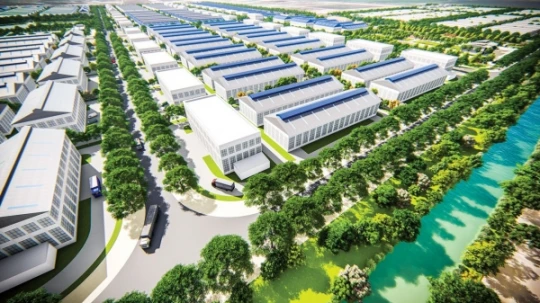 Hoàn thiện hạ tầng giao thông kết nối khu công nghiệp